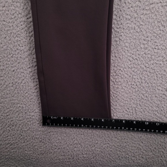 QUINCE Pants Size SMALL Gray Ponte Straight Leg Mid Rise w/ 26" Inseam - Picture 10 of 11